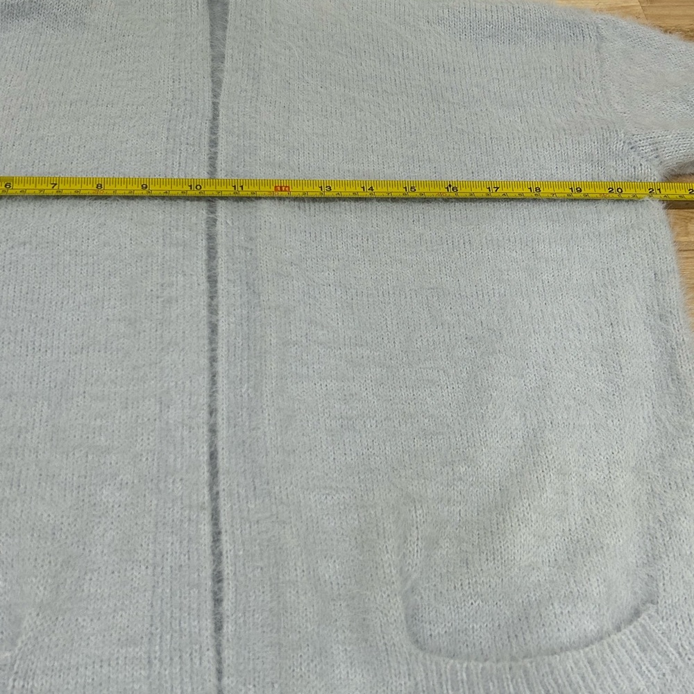 Forever 21 Light Blue OpenCardigan with Pockets SZ Large NWT - Picture 9 of 11